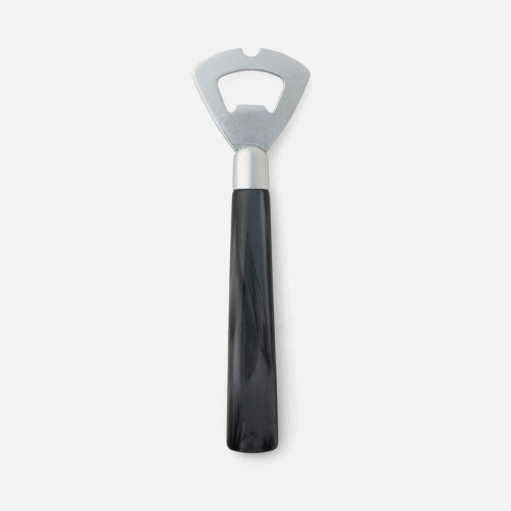 Colson Black/Polished Silver Bottle Opener Acrylic/Stainless Steel Pack/3