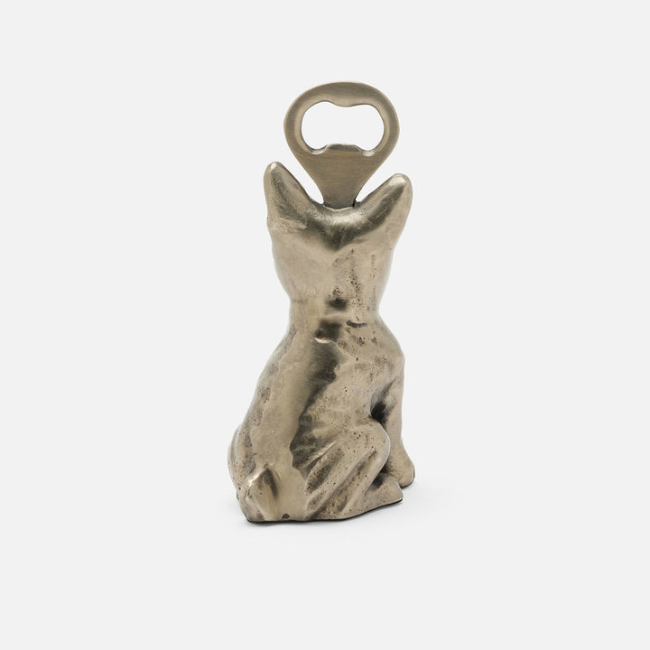 Cosette Antique Pewter French Bulldog Bottle Opener Metal Pack/3