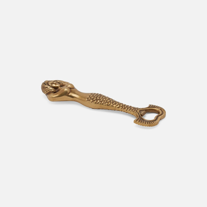 Ginger Mermaid Bottle Openers Antique Brass Set Of 2