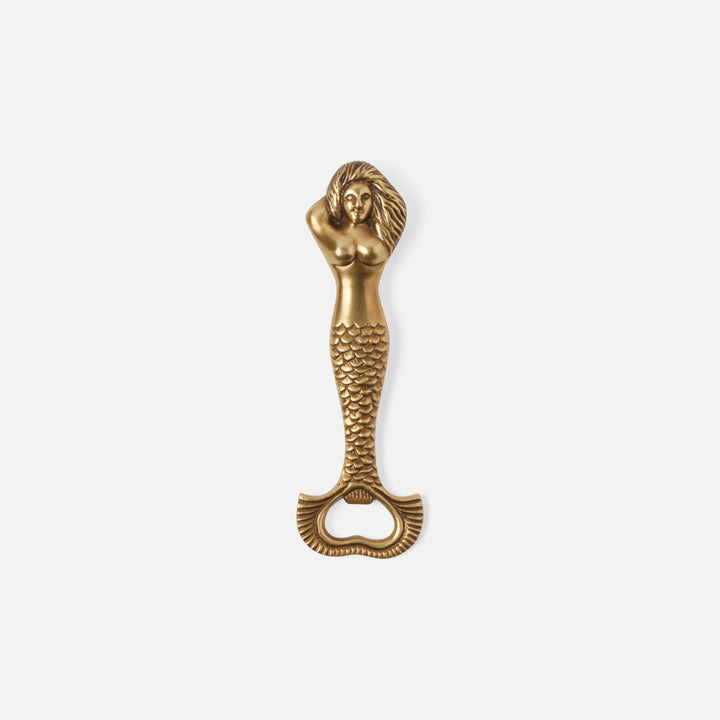 Ginger Mermaid Bottle Openers Antique Brass Set Of 2