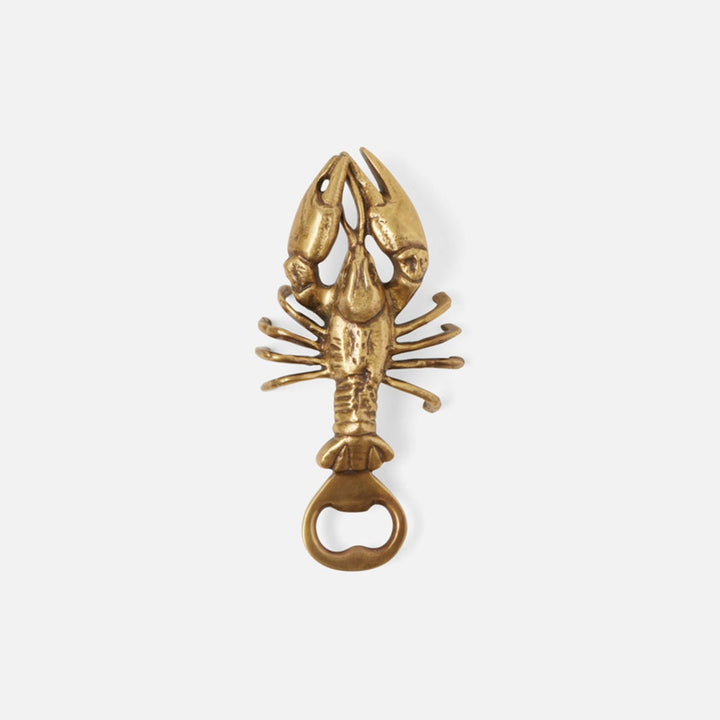 Gio Sealife Bottle Openers Antique Brass Set Of 3