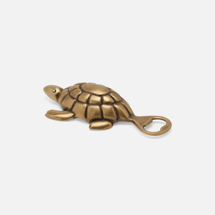 Gio Sealife Bottle Openers Antique Brass Set Of 3