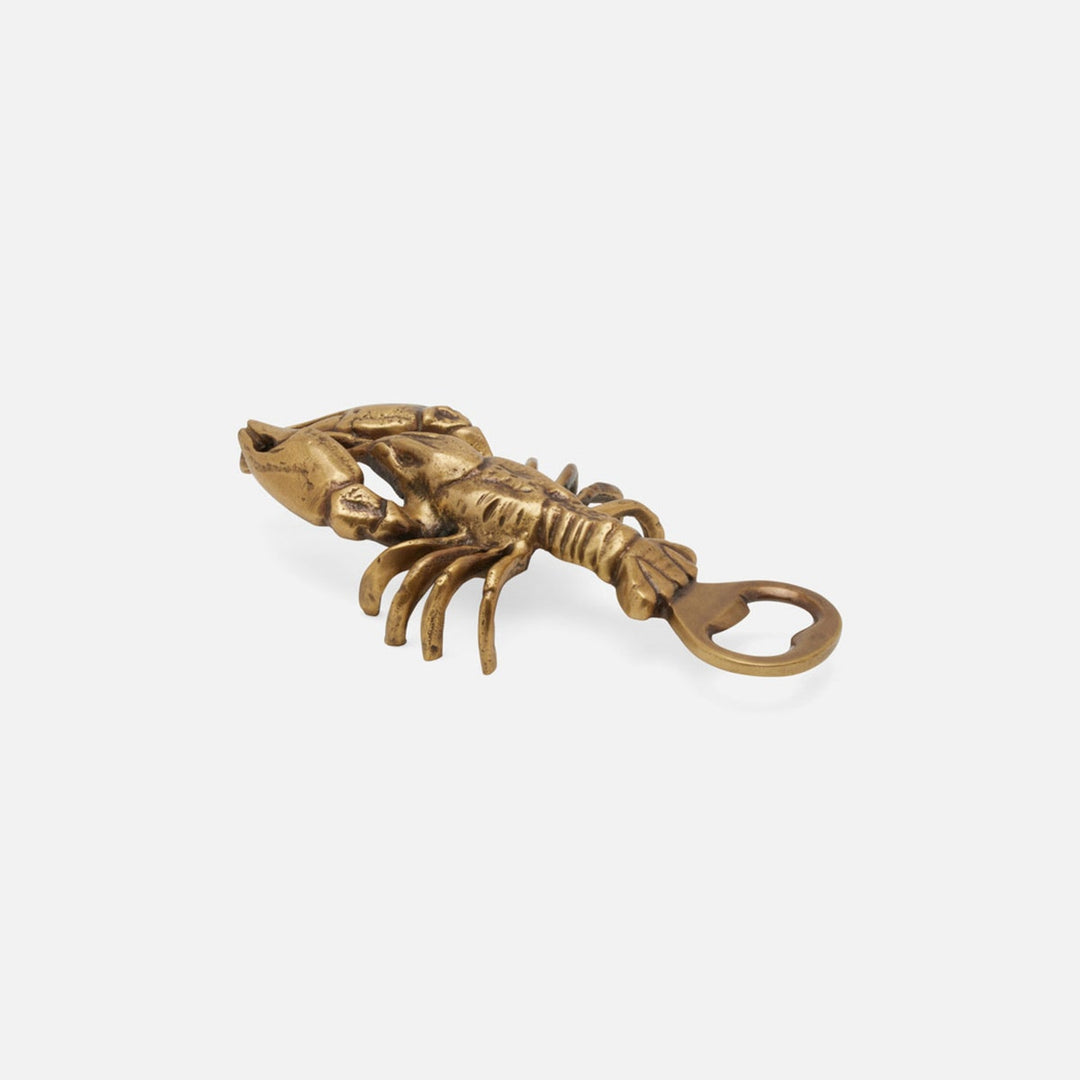 Gio Sealife Bottle Openers Antique Brass Set Of 3