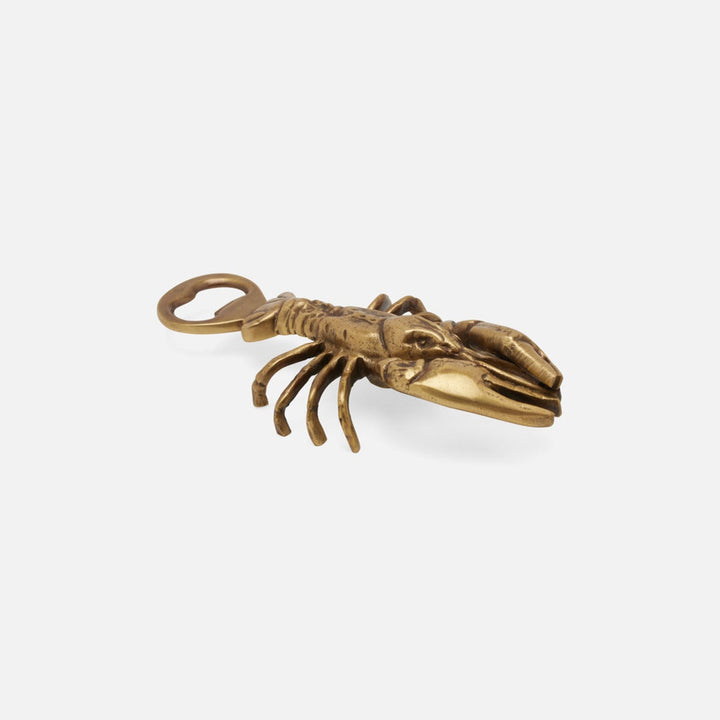 Gio Sealife Bottle Openers Antique Brass Set Of 3