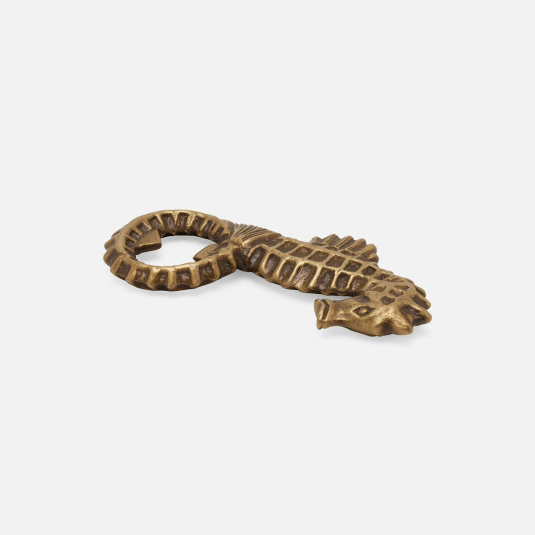 Gio Sealife Bottle Openers Antique Brass Set Of 3