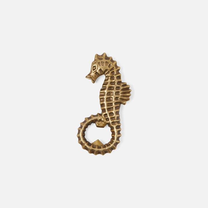 Gio Sealife Bottle Openers Antique Brass Set Of 3