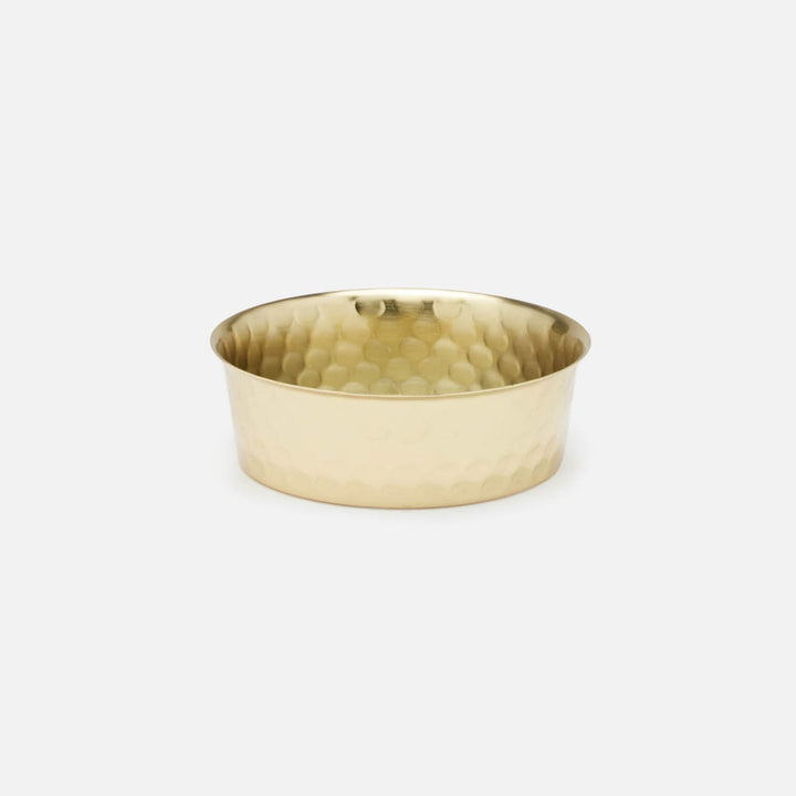 Jeremiah Matte Gold Wine Coaster Pack/2