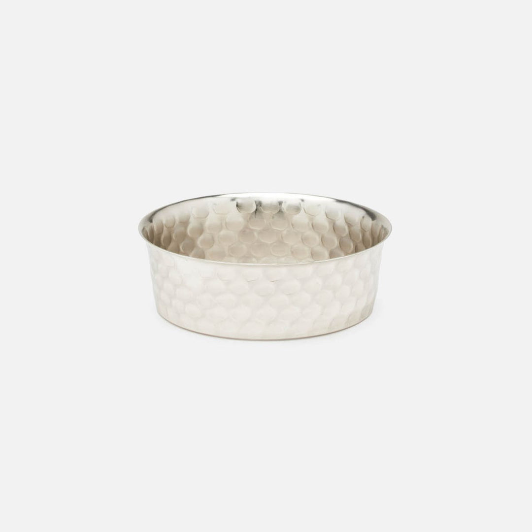 Jeremiah Matte Silver Wine Coaster Pack/2