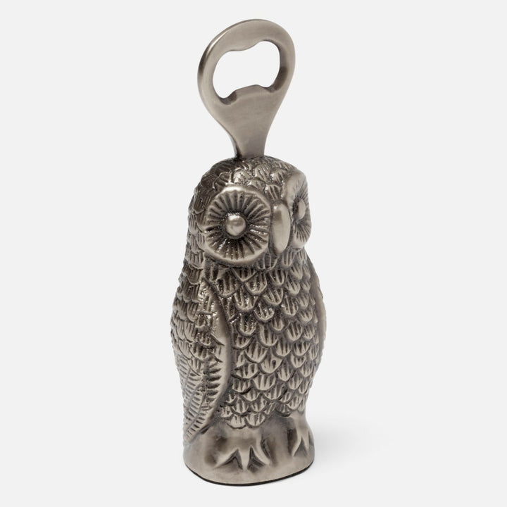 Marvin Antique Pewter Owl Bottle Opener Metal Pack/3