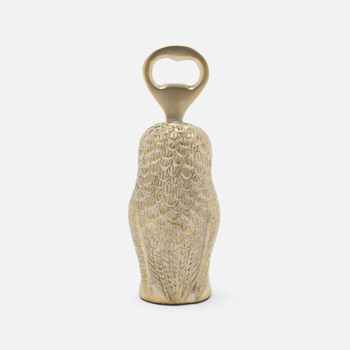 Marvin Tarnished Silver Owl Bottle Opener Metal Pack/3
