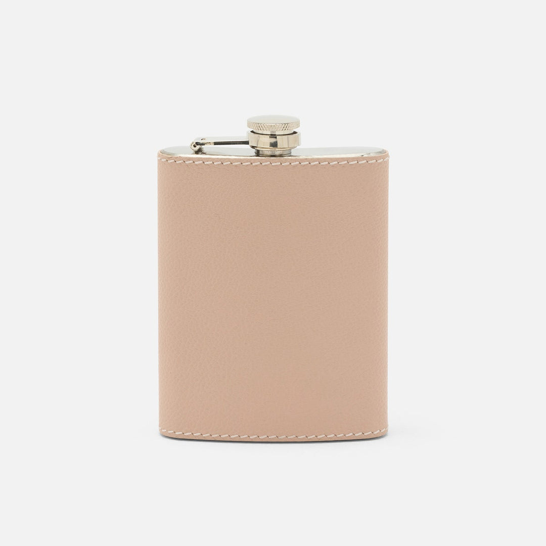 Warren Dusty Rose Flask Stainless Steel/Full-Grain Leather