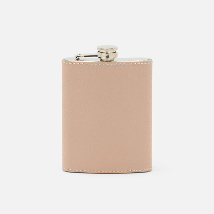 Warren Dusty Rose Flask Stainless Steel/Full-Grain Leather
