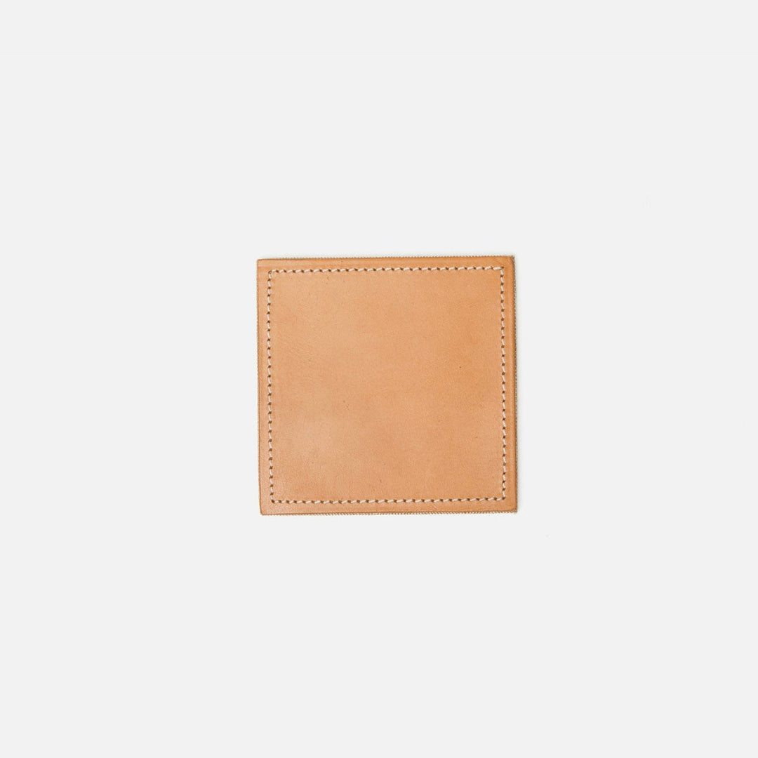 Evan Aged Camel Square Coasters Boxed Set Of 4