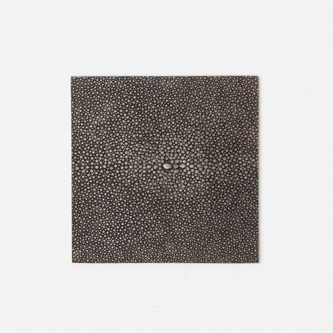 Henry Dark Mushroom Square Coasters Boxed Set Of 4