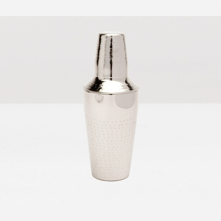 Winsford Shiny Nickel Cocktail Shaker Hammered Stainless Steel