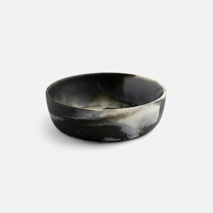 Hugo Black Swirled Mini Bowl Resin 3X15 Pack/2