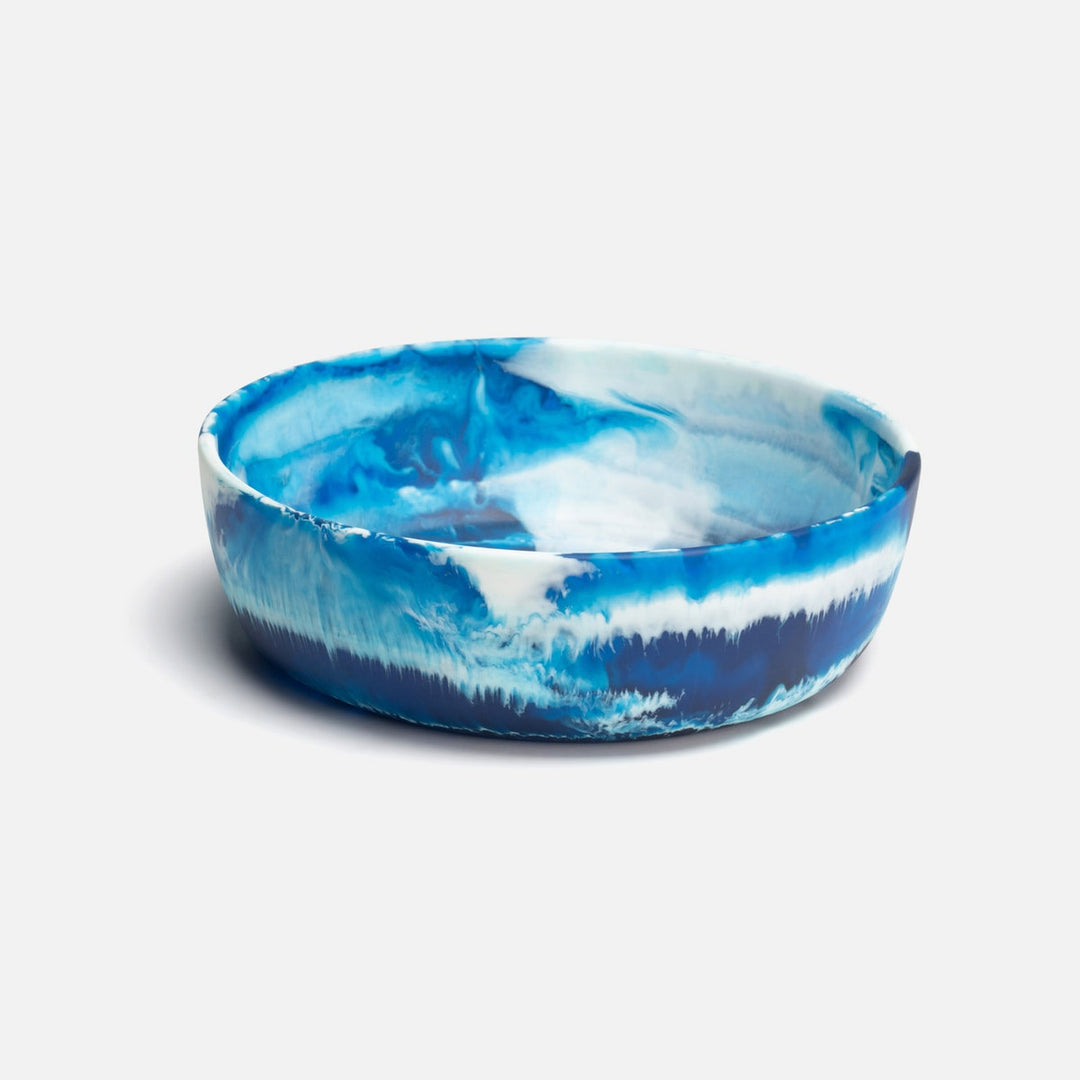 Hugo Blue Swirled Mini Bowl Resin 3X15 Pack/2