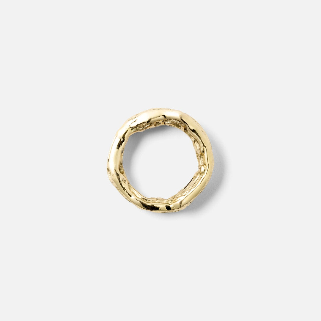 Arbor Polished Gold Twig Napkin Ring Brass Pack/4 Boxed