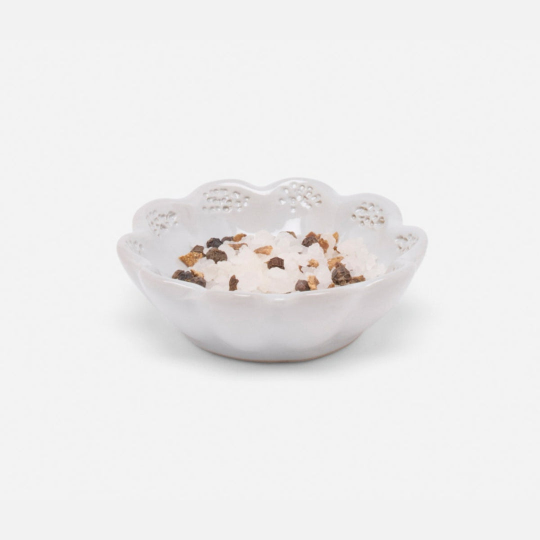Camilla Cloud Gray Pinch Bowl Stoneware Pack/6