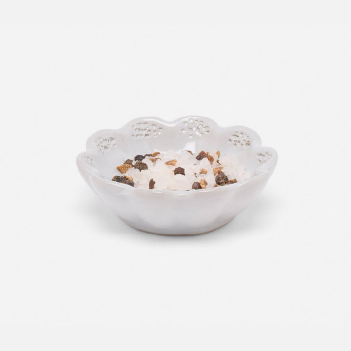 Camilla Cloud Gray Pinch Bowl Stoneware Pack/6