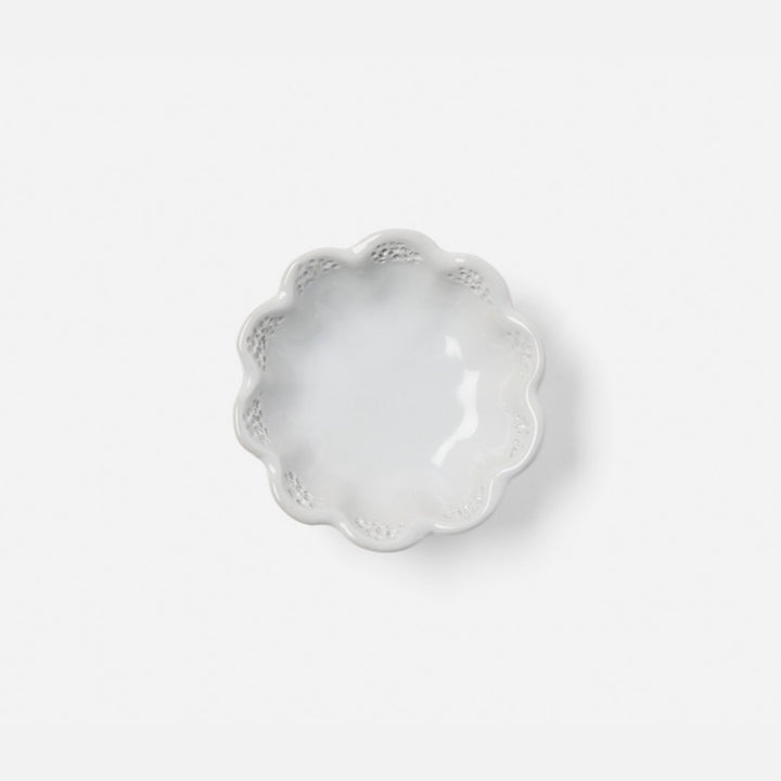 Camilla Cloud Gray Pinch Bowl Stoneware Pack/6