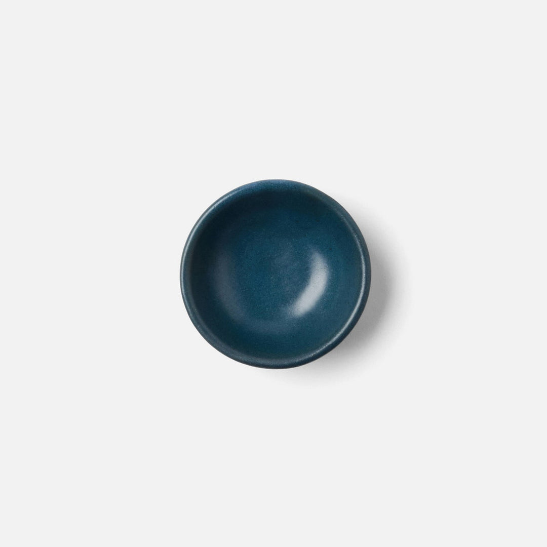 Marcus Matte Navy Pinch Bowl Stoneware Pack/6