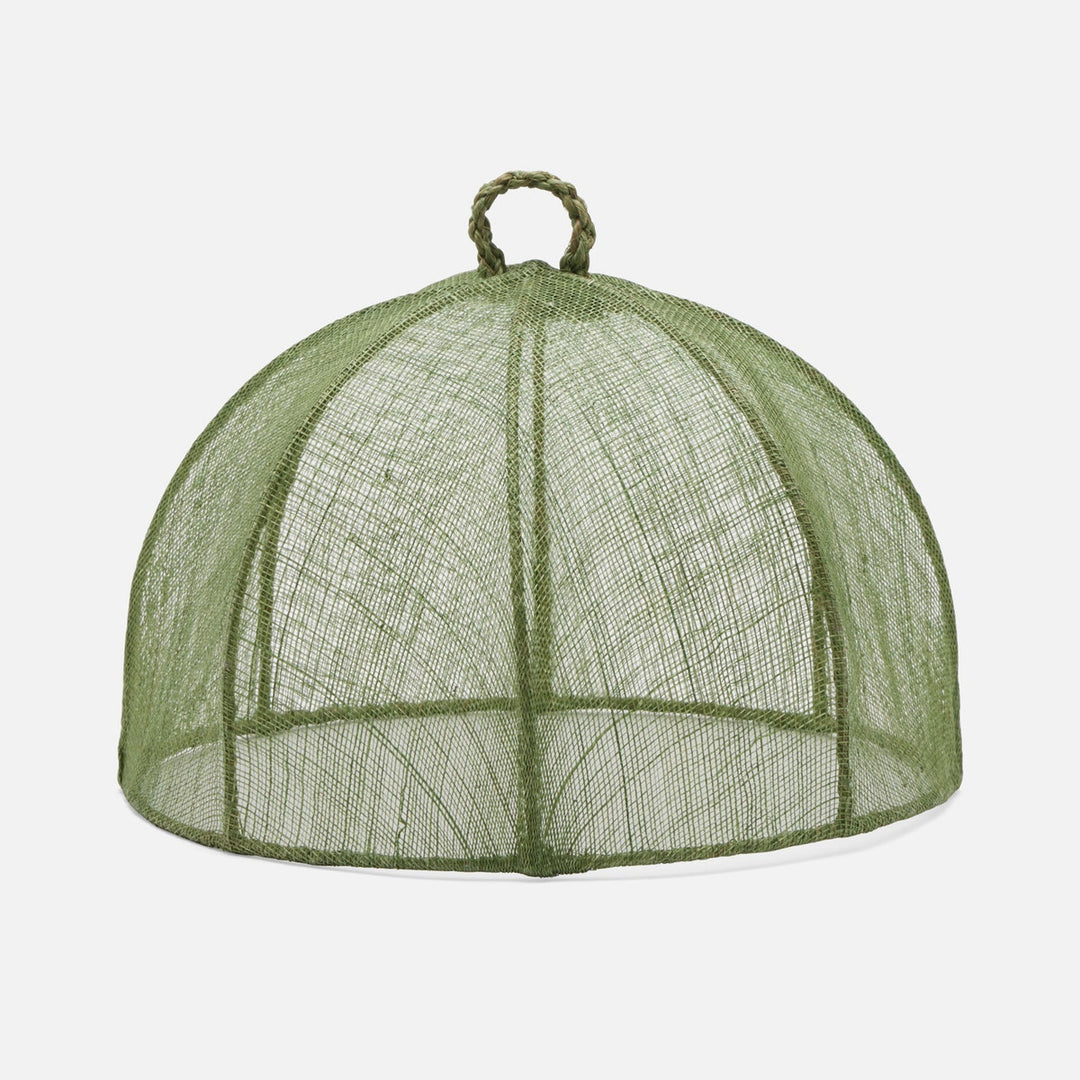 Rachel Pale Green Food Cover For Salad Plate Sinamay 9"D Pack/4