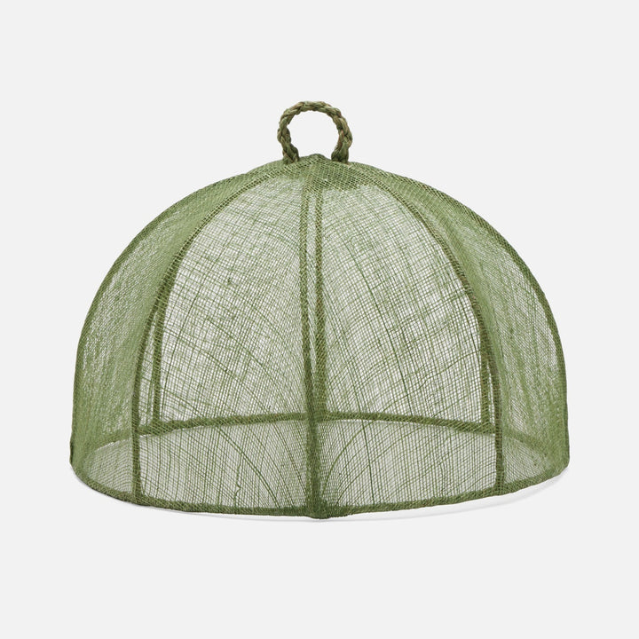 Rachel Pale Green Food Cover For Salad Plate Sinamay 9"D Pack/4