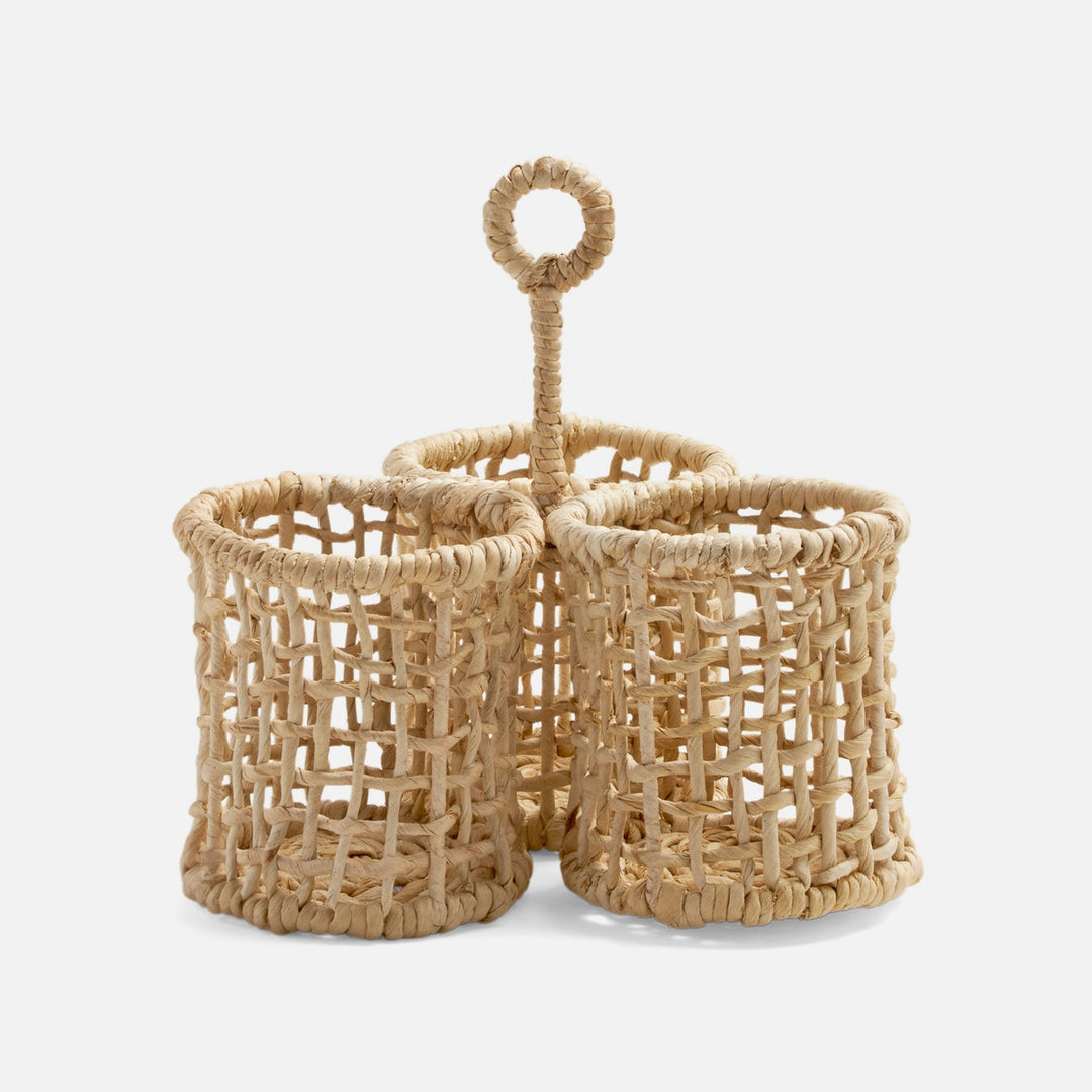 Ericson Bleached Wine Caddy Banana Bark