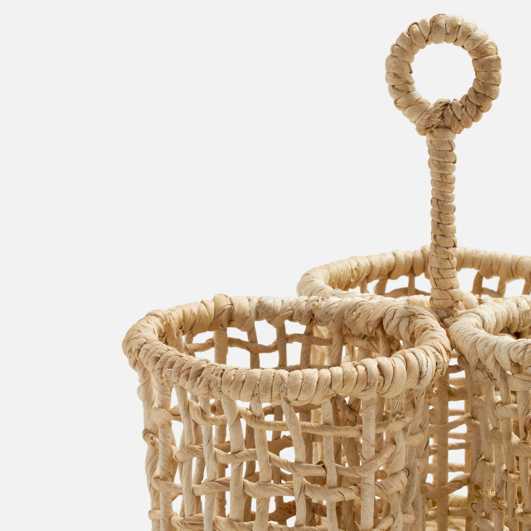 Ericson Bleached Wine Caddy Banana Bark