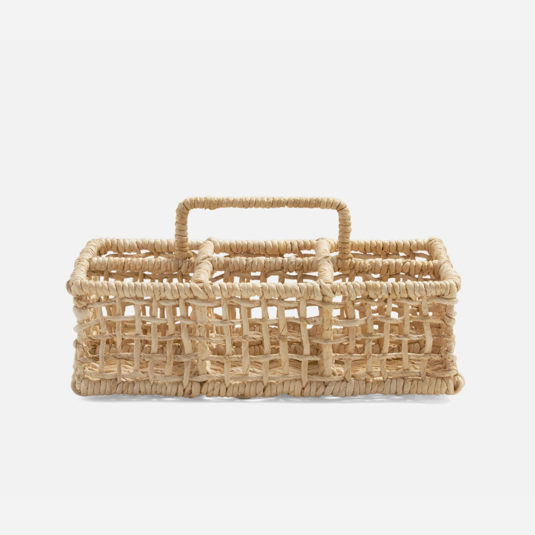 Ericson Bleached Glassware Caddy Banana Bark