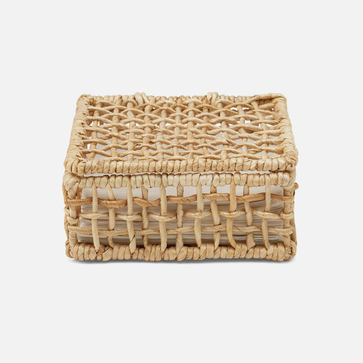 Ericson Bleached Luncheon Napkin Holder Banana Bark