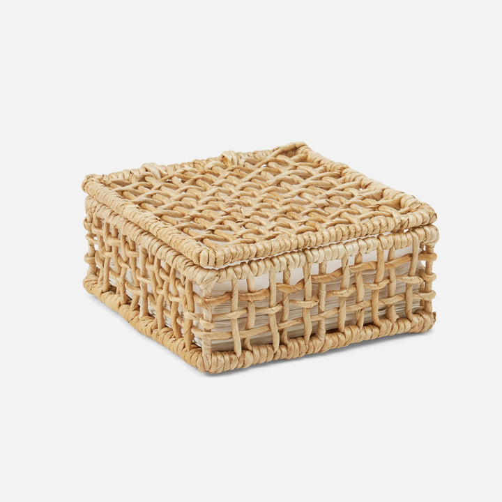 Ericson Bleached Luncheon Napkin Holder Banana Bark