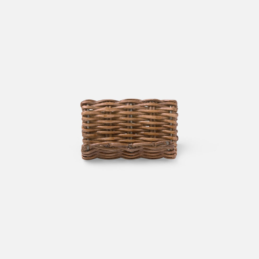 Gibson Honey Rattan Card Holder Boxed Set Of 4