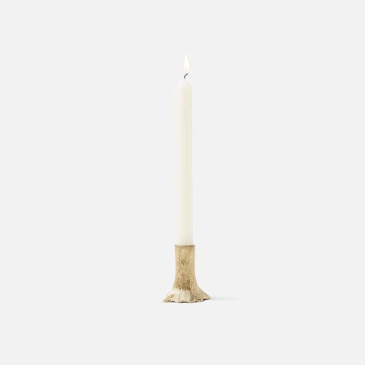 Griffin Gold Candle Holders Brass Set/3