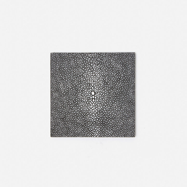 Henry Cool Gray Square Coasters Boxed Set Of 4