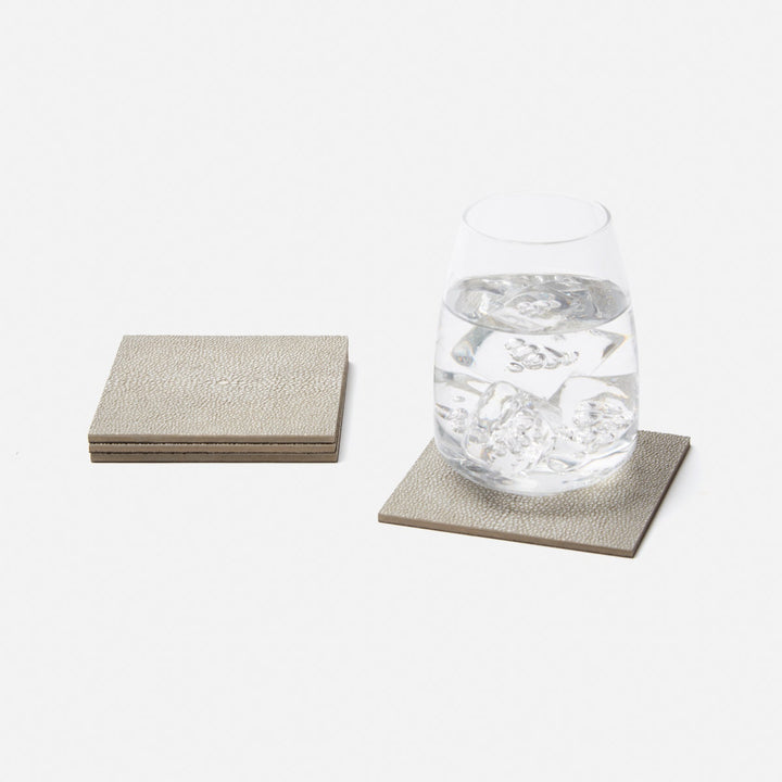Henry Sand Square Coasters Boxed Set Of 4