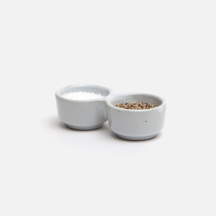 Holly White Salt Glaze Pinch Bowl Boxed Set Of 2