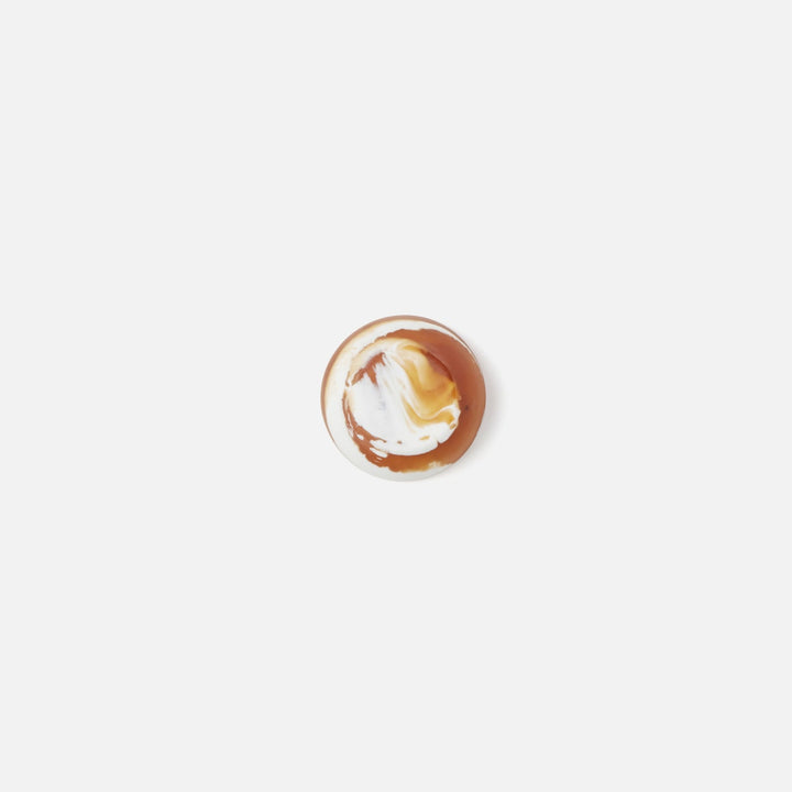Hugo Amber Swirled Mini Bowl Resin 3X15 Pack/2