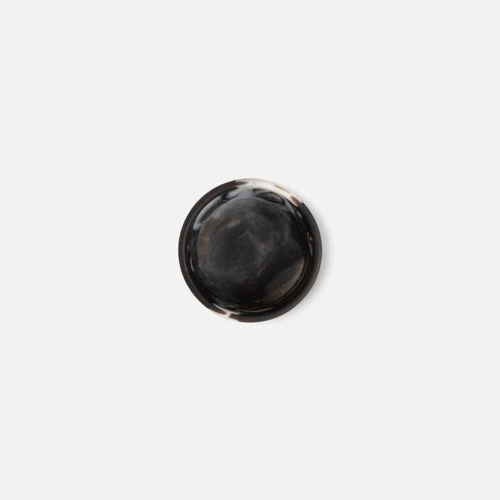 Hugo Black Swirled Pinch Bowl Resin Pack/2