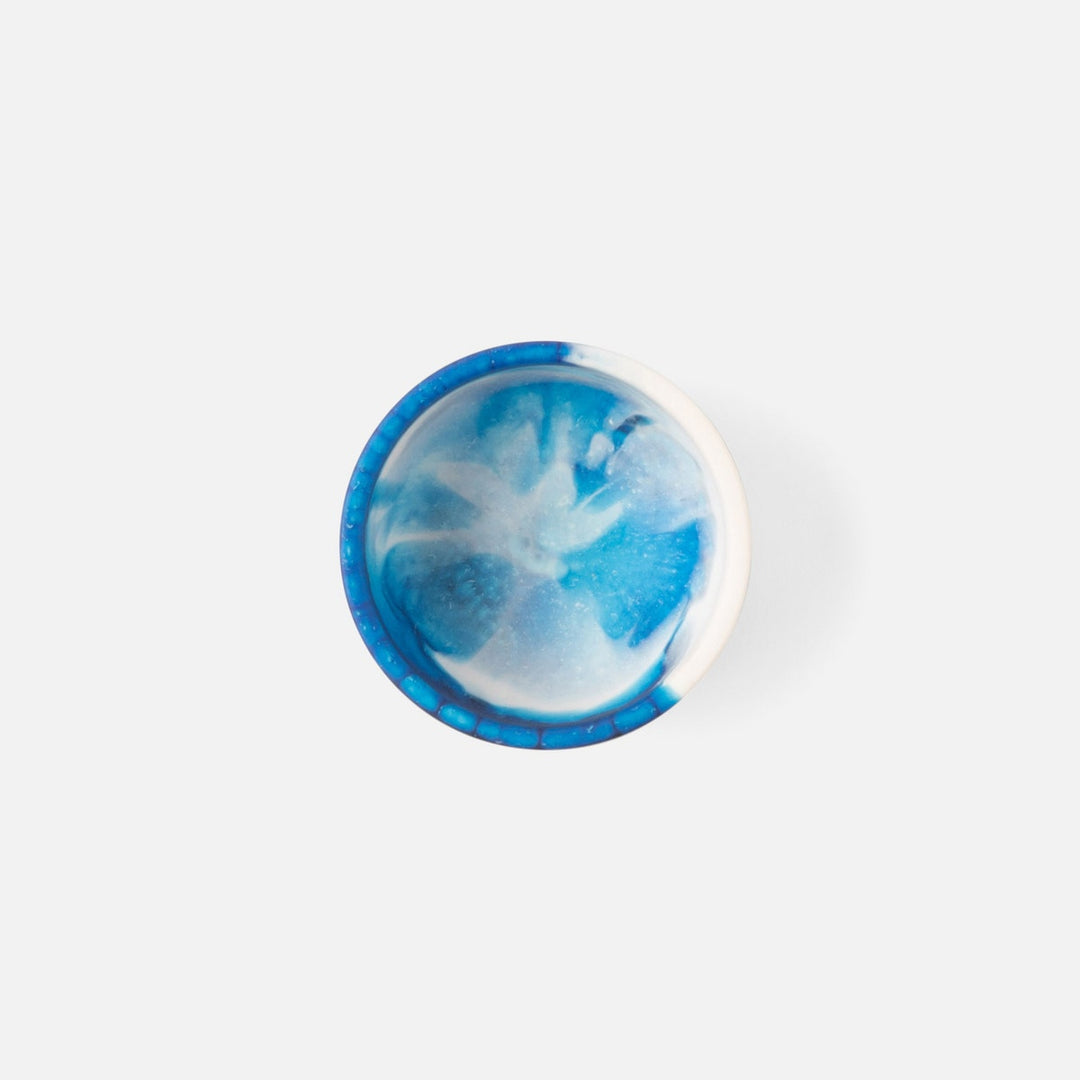 Hugo Blue Swirled Mini Bowl Resin 3X15 Pack/2