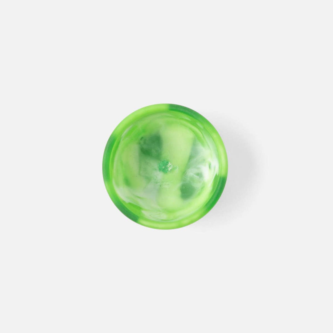 Hugo Green Swirled Pinch Bowl Resin Pack/2
