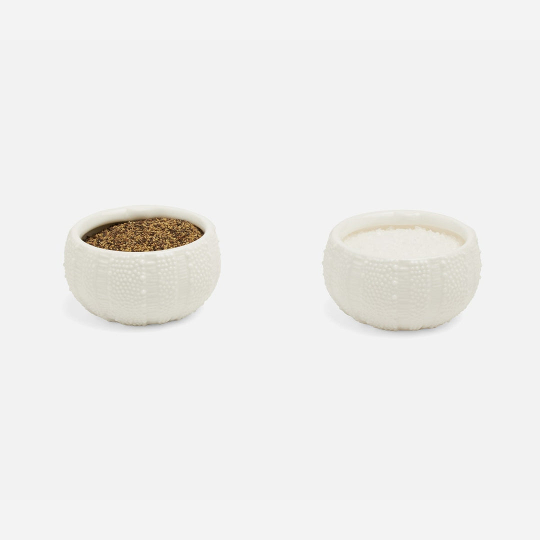 Marina White Sea Urchin Pinch Bowls Boxed Set Of 2