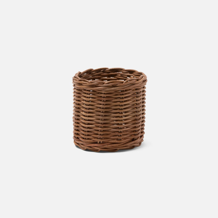 Sag Honey Rattan Utensil Holder Pack/2