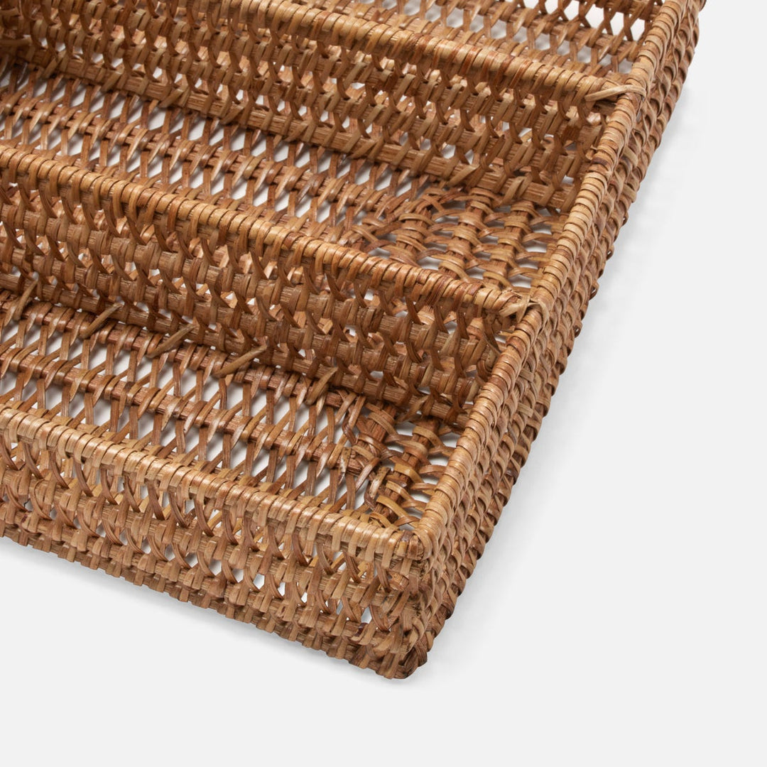 Carly Natural Flatware Tray Rattan