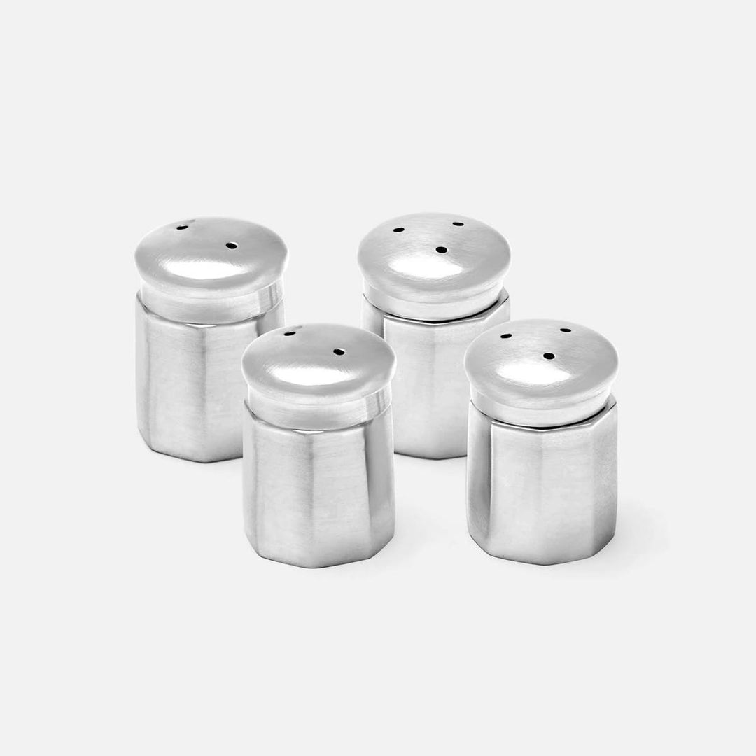 Duke Pewter Set Of 2 Salt And Pepper Shakers Metal Boxed
