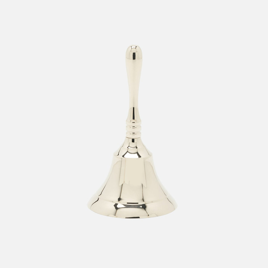 Effie Dinner Bell Polished Nickel Metal Set/3