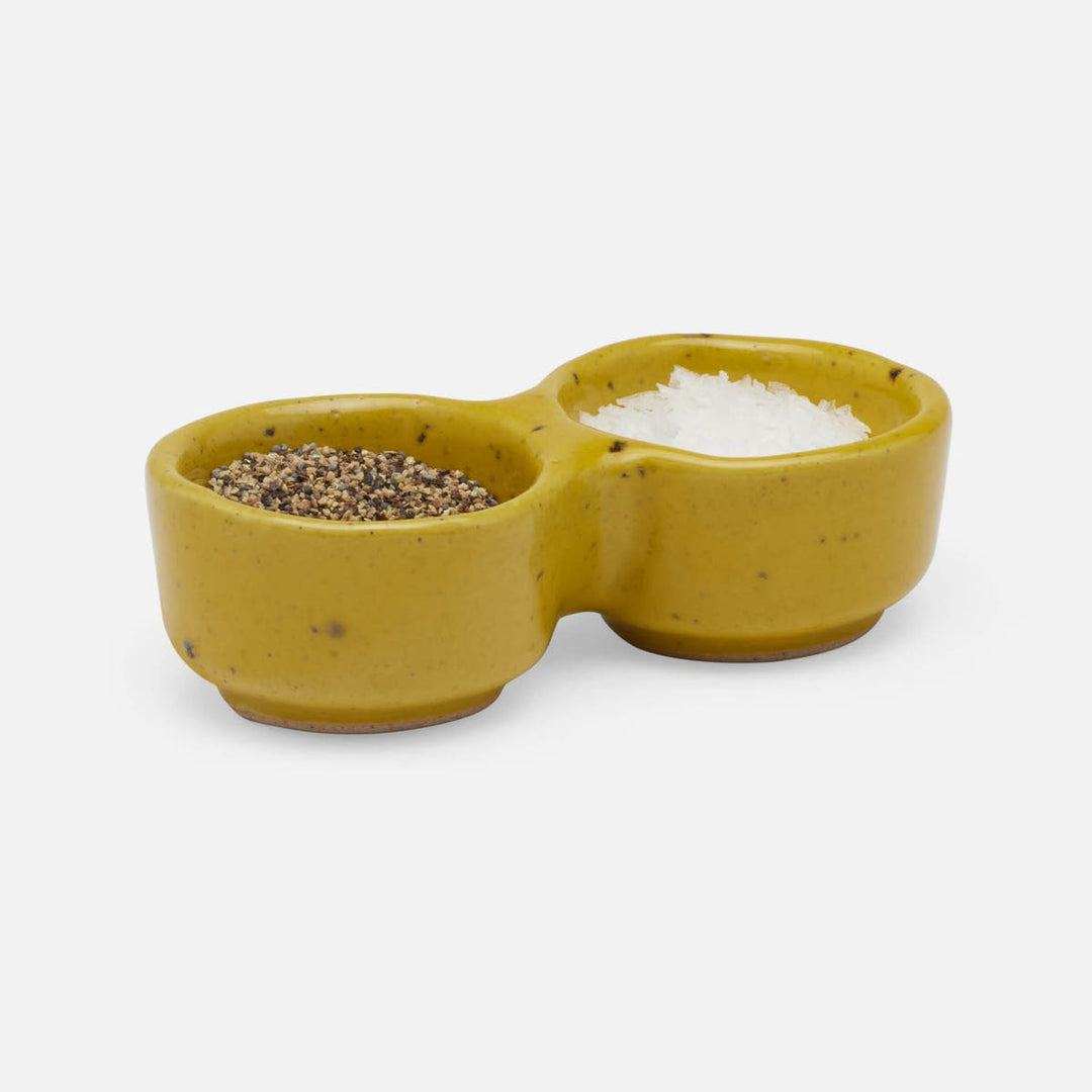 Holly Chartreuse Salt Glaze Pinch Bowl Boxed Set Of 2