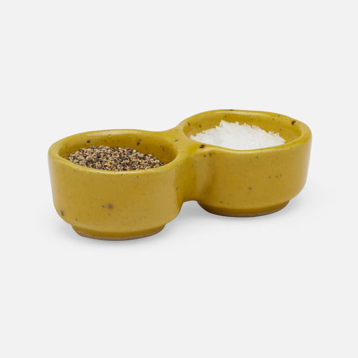 Holly Chartreuse Salt Glaze Pinch Bowl Boxed Set Of 2