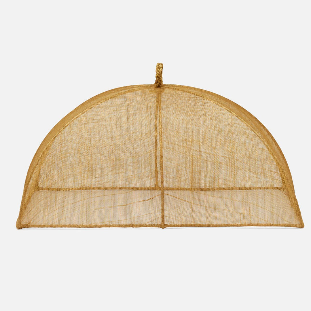 Rachel Light Brown Food Cover Rectangular Sinamay Set/2